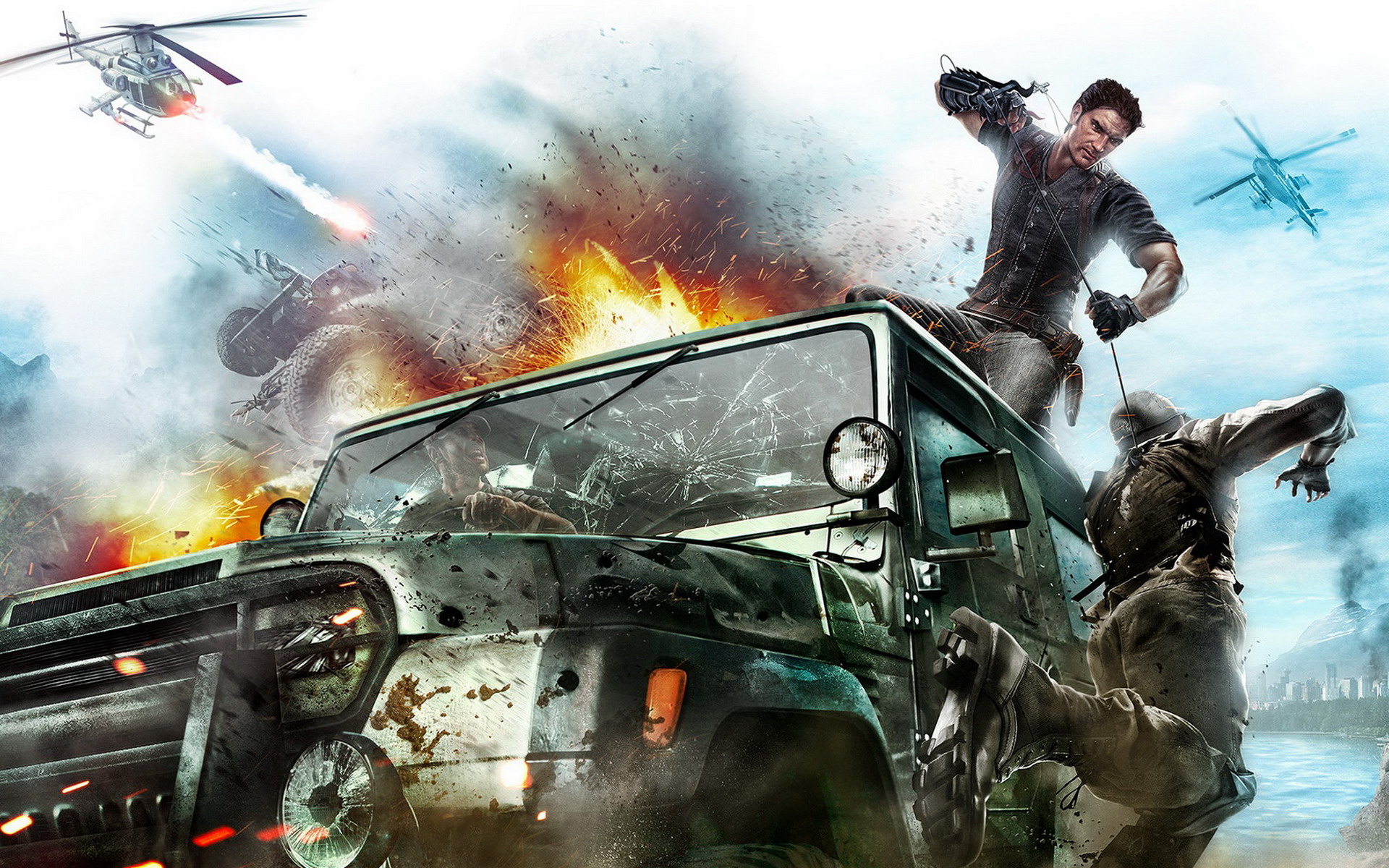 Just Cause HD Wallpaper Fullycoolpix