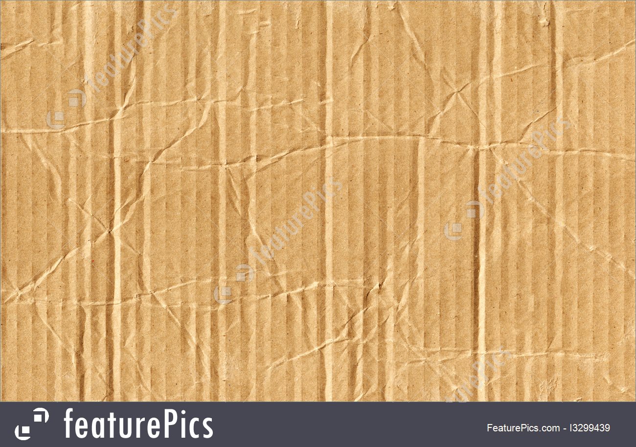 Texture Corrugated Cardboard Background Stock Picture I3299439