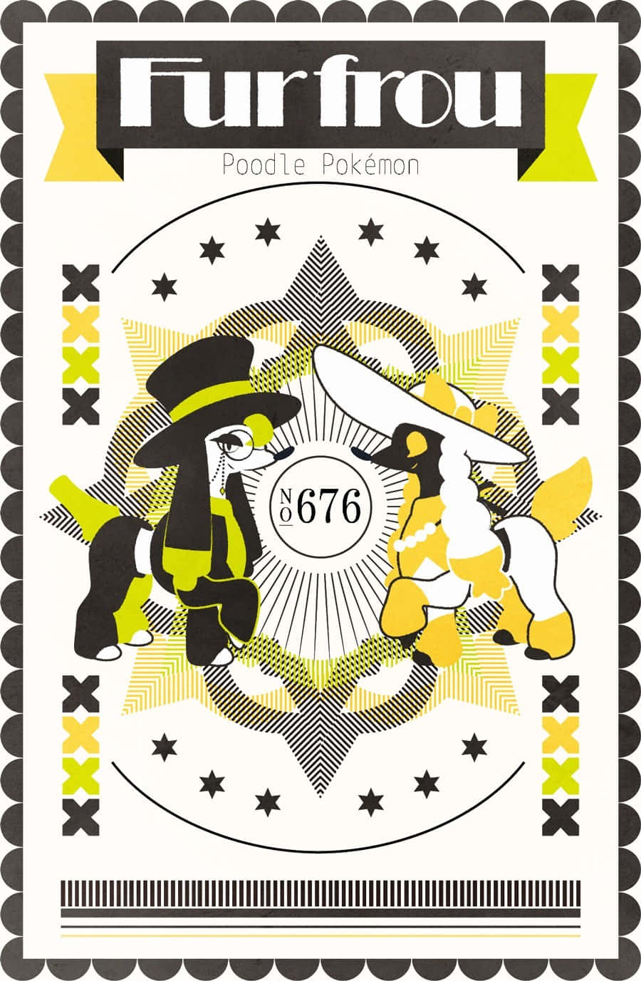 Furfrou Pokemon Card Art 892xcaoqgip5b3x7 Wallpaper