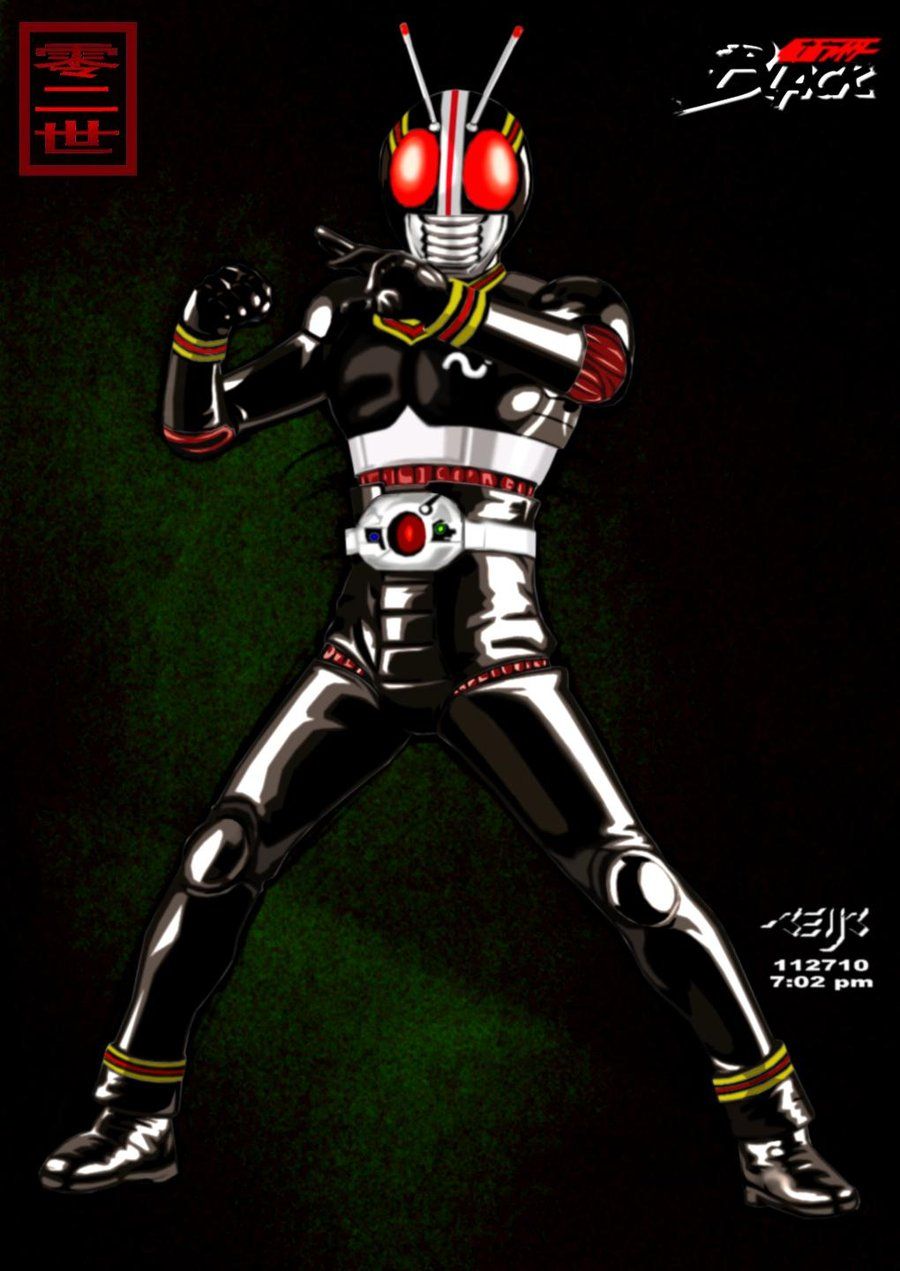 Benji C On Kamen Rider Black Wallpaper
