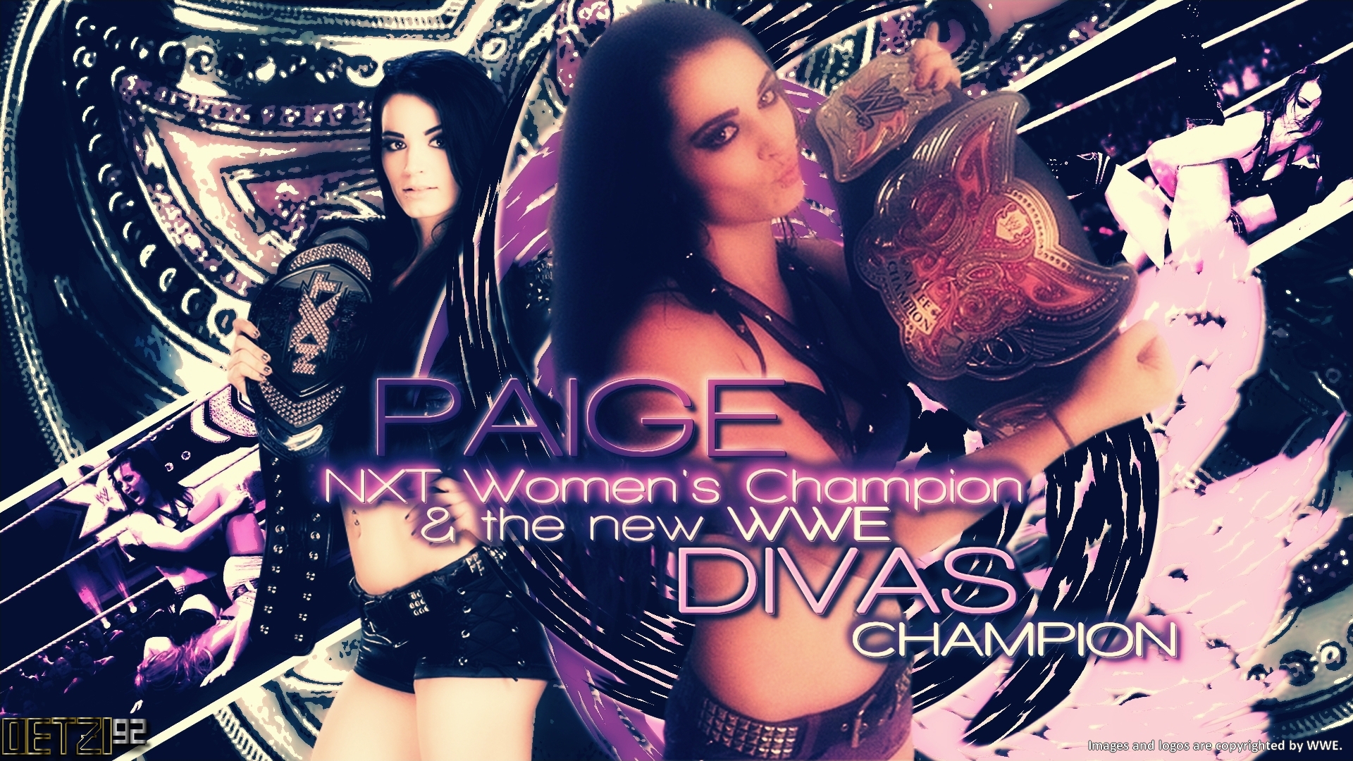 Wwe Paige Wallpaper New Divas Champion
