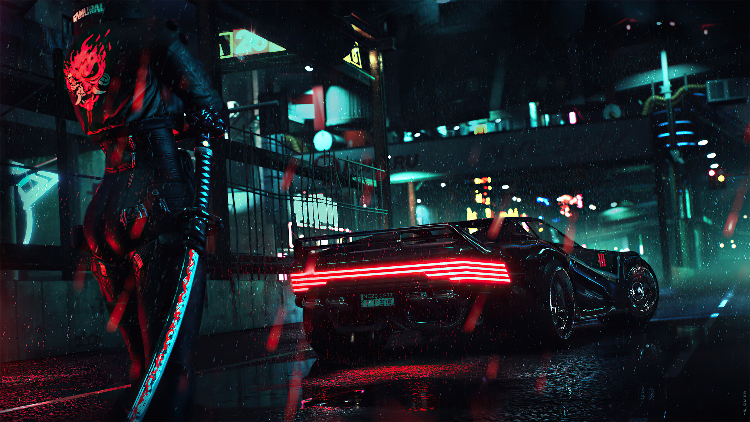4k Cyberpunk Ps Game 1440p Resolution HD Wallpaper Image Photos