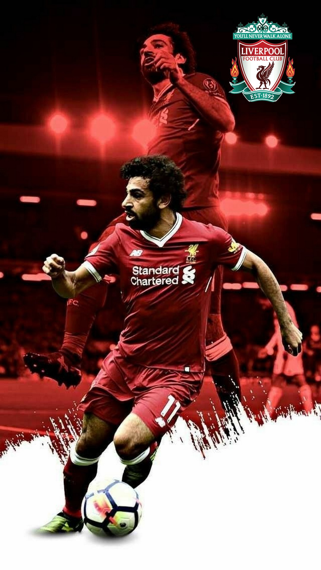 iPhone Wallpaper Mohamed Salah Pictures 3d