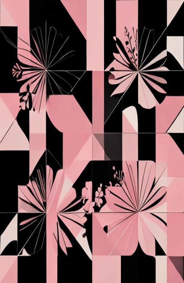 Pink And Black Wallpaper