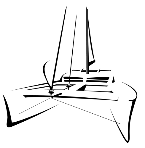 Catamaran Logo Gil S