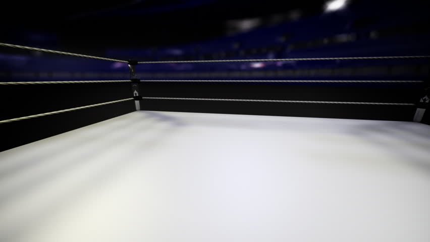 Wrestling Ring Boxing Background Animation