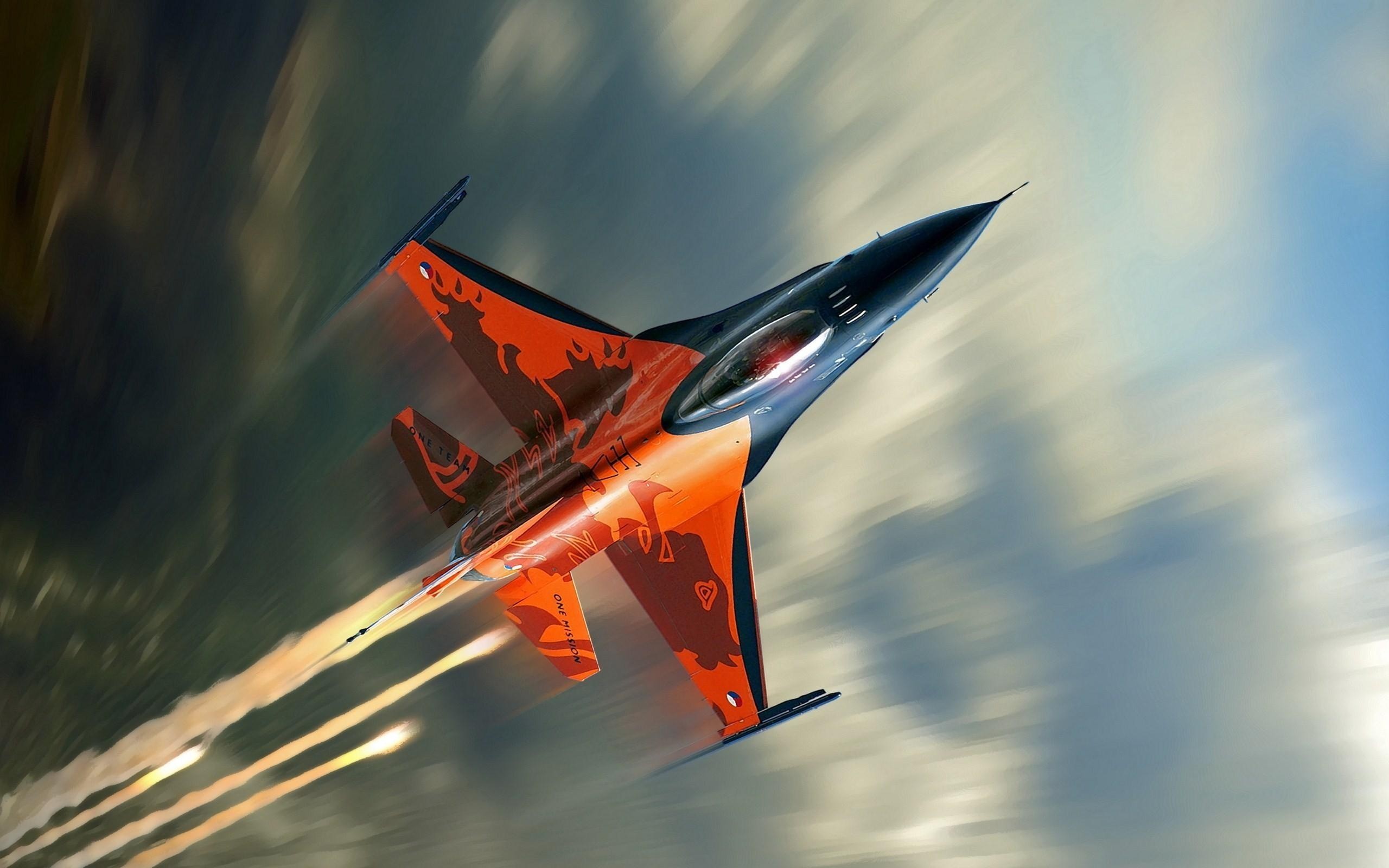 F16 Fighting Falcon Fighter Aircraft Desktop Wallpaper