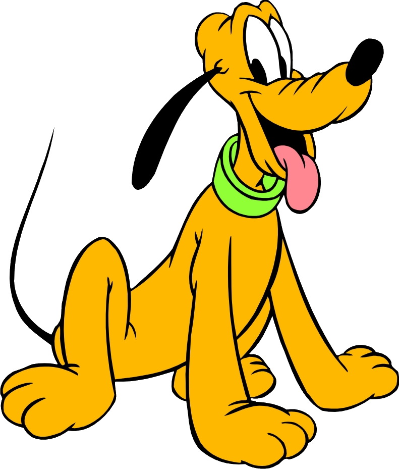 Disney Pluto Cartoon Character