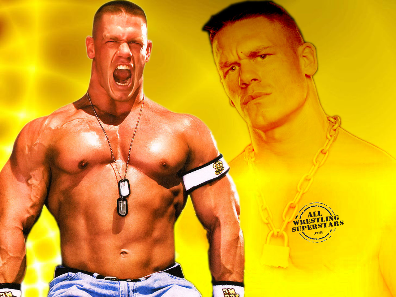 Wwe Powerful John Cena Wallpaper
