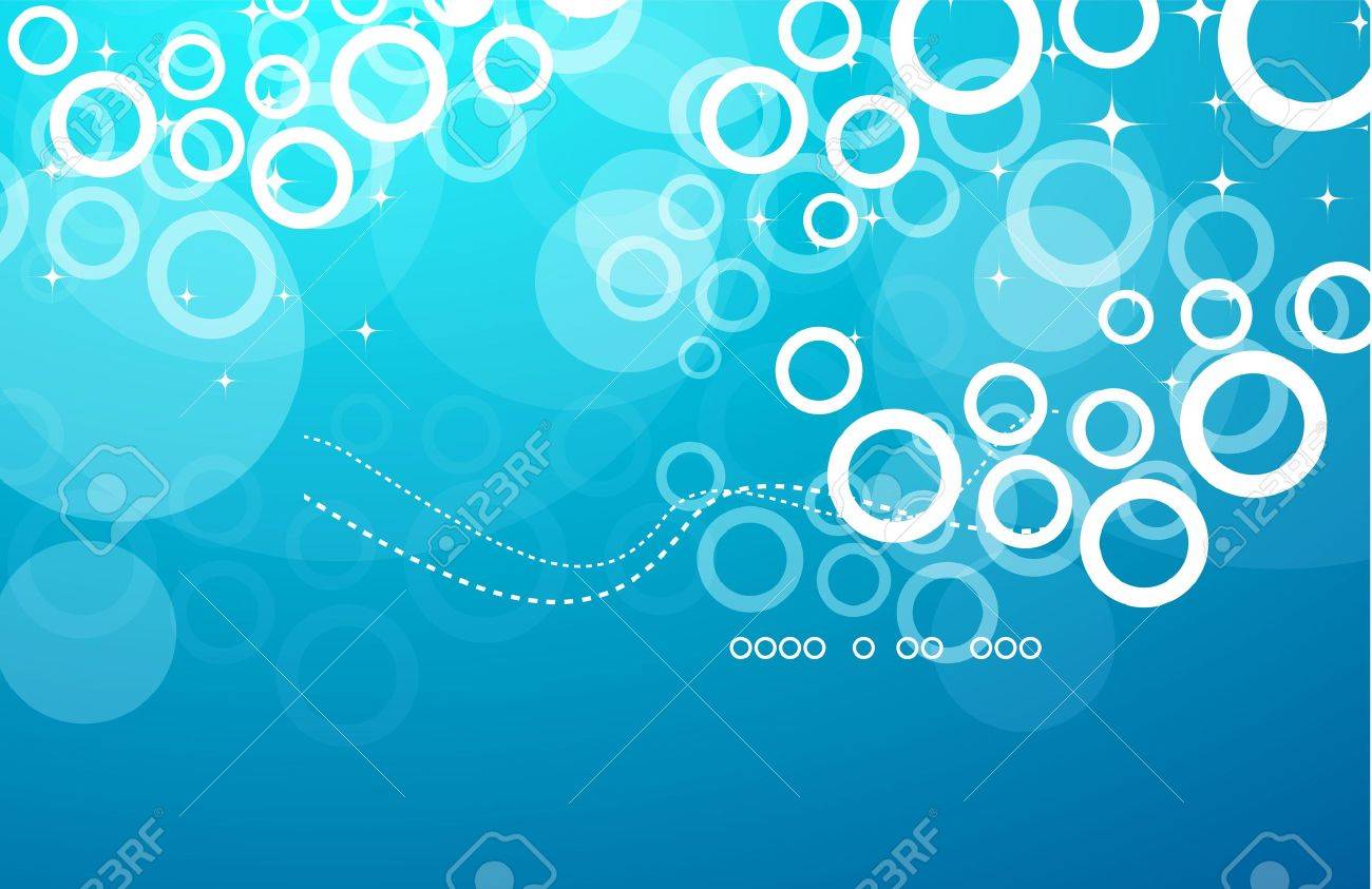 Abstract Vector Blue Deep Background Royalty Cliparts