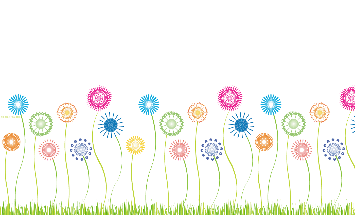 Colorful Flowers Background