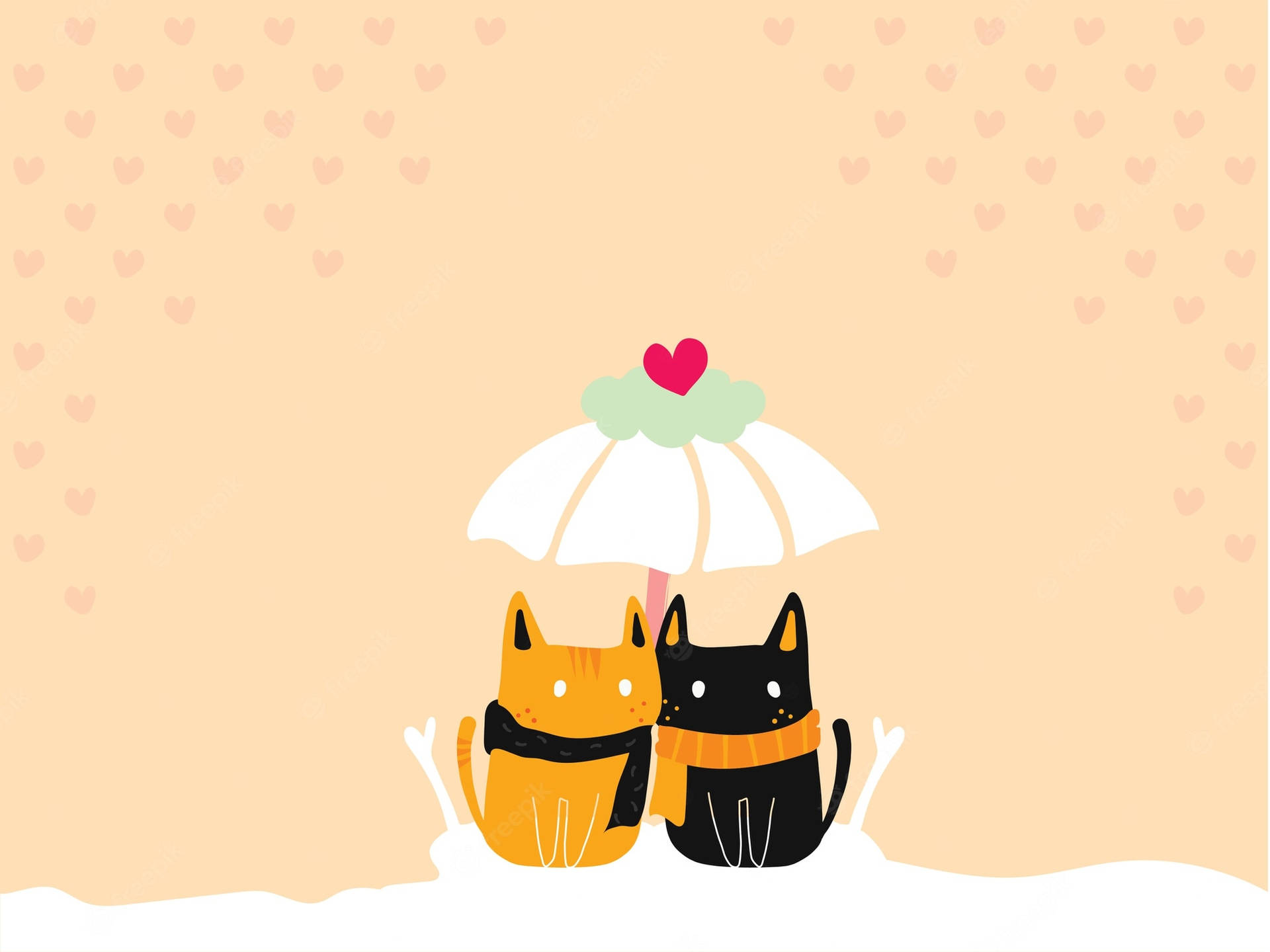 Love Cartoon Wallpaper