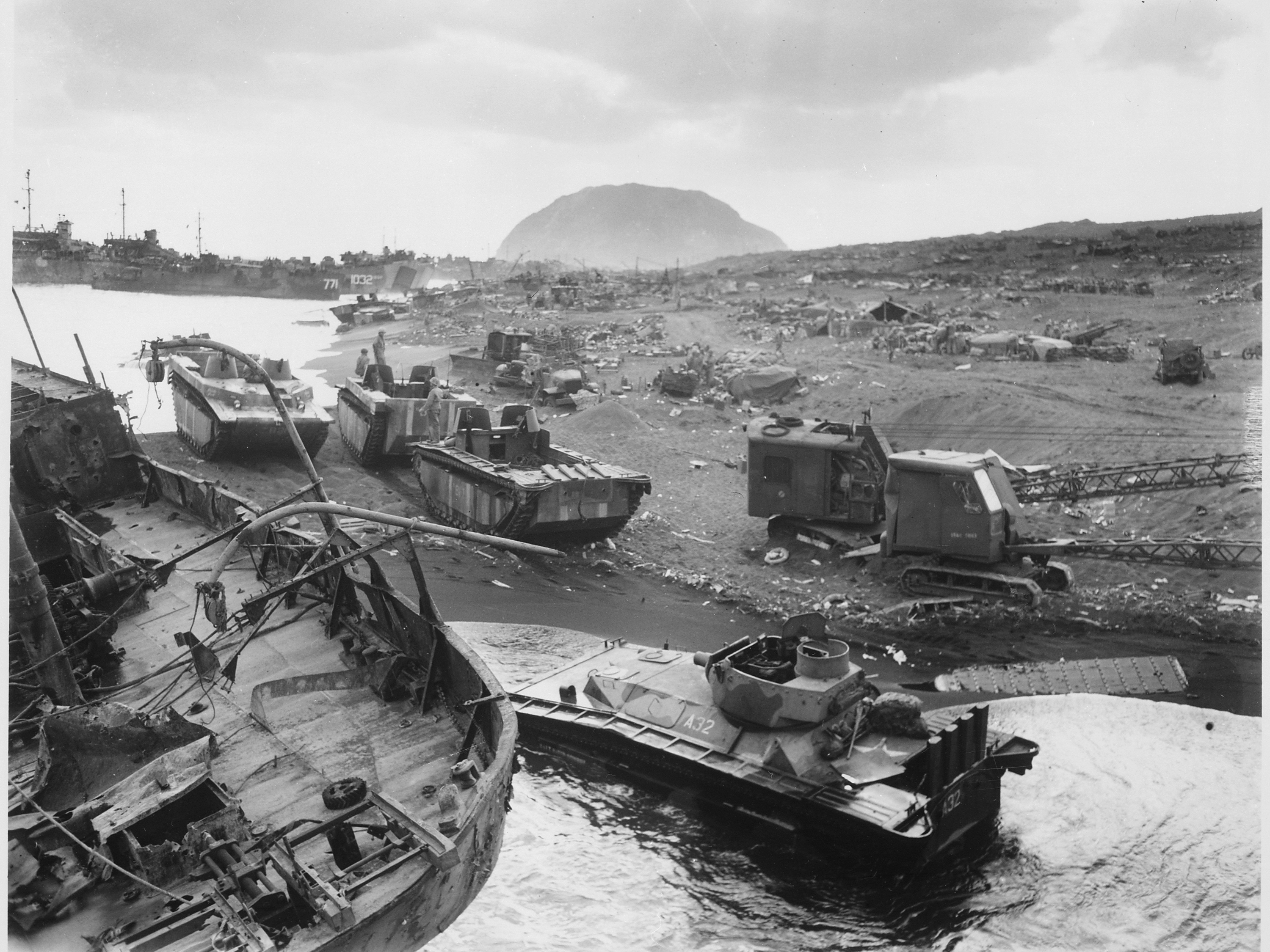 Battle Of Iwo Jima HD Wallpaper Background