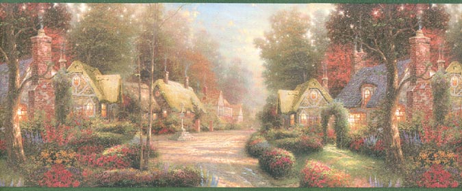 [46+] Thomas Kinkade Border Wallpaper on WallpaperSafari