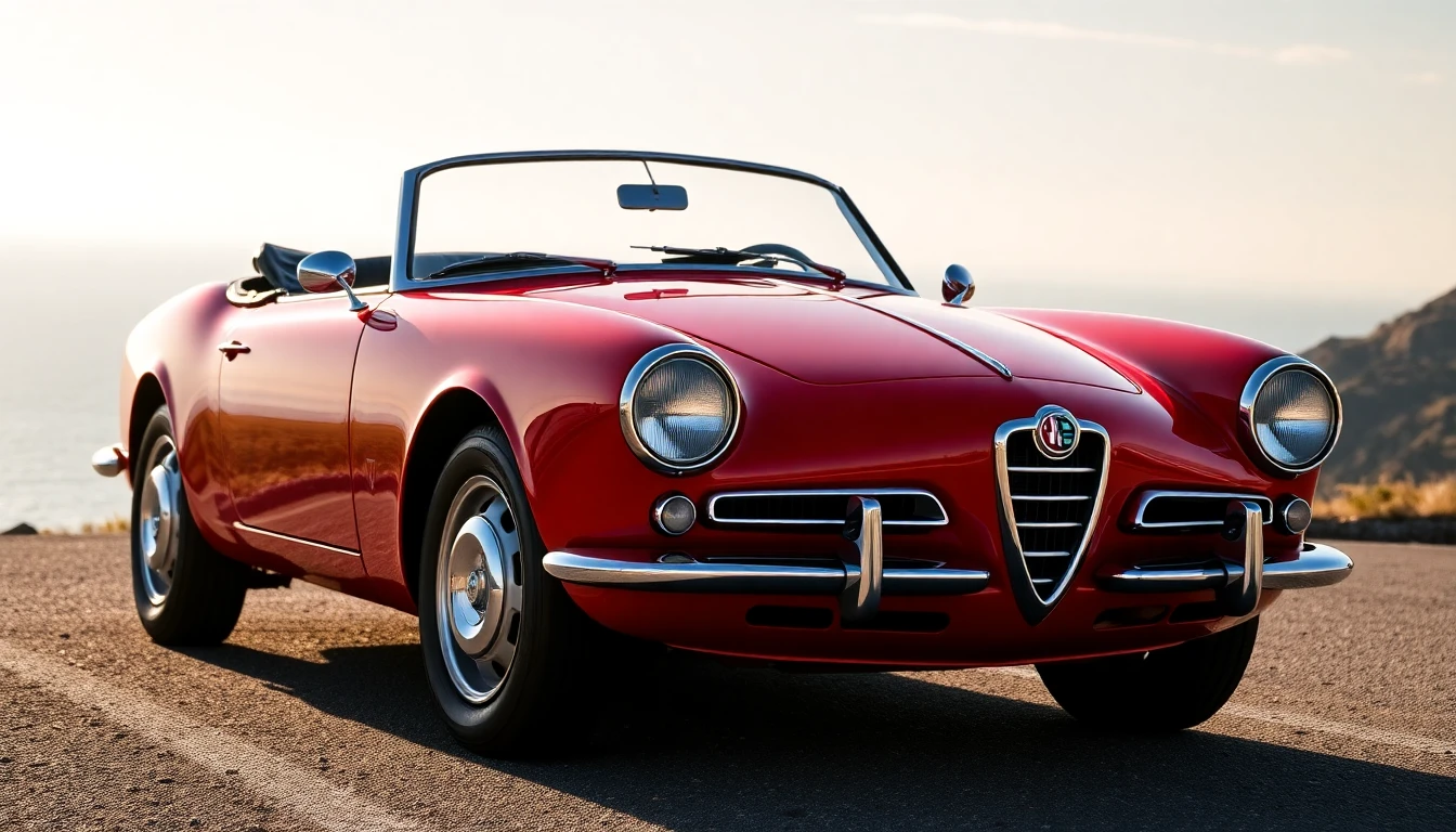 Alfa Romeo Giulietta Spider Wallpaper
