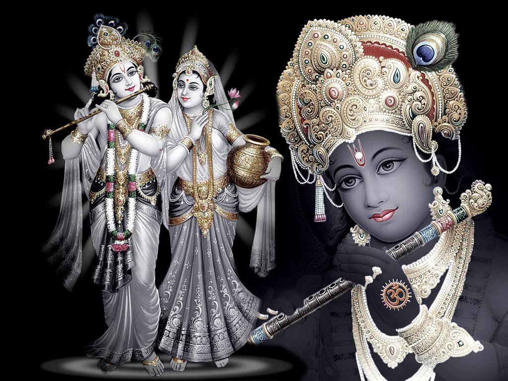 Lord Radha Krishna Shree Ram Load Hanuman High Resolution HD Desktop