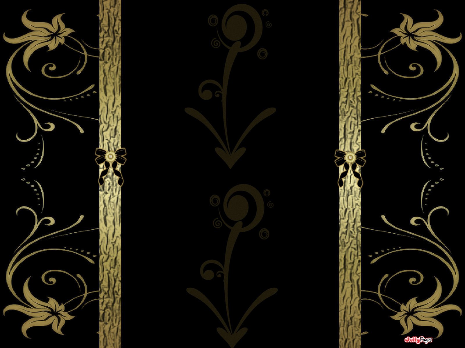 Black And Gold Background 4 Free Wallpaper