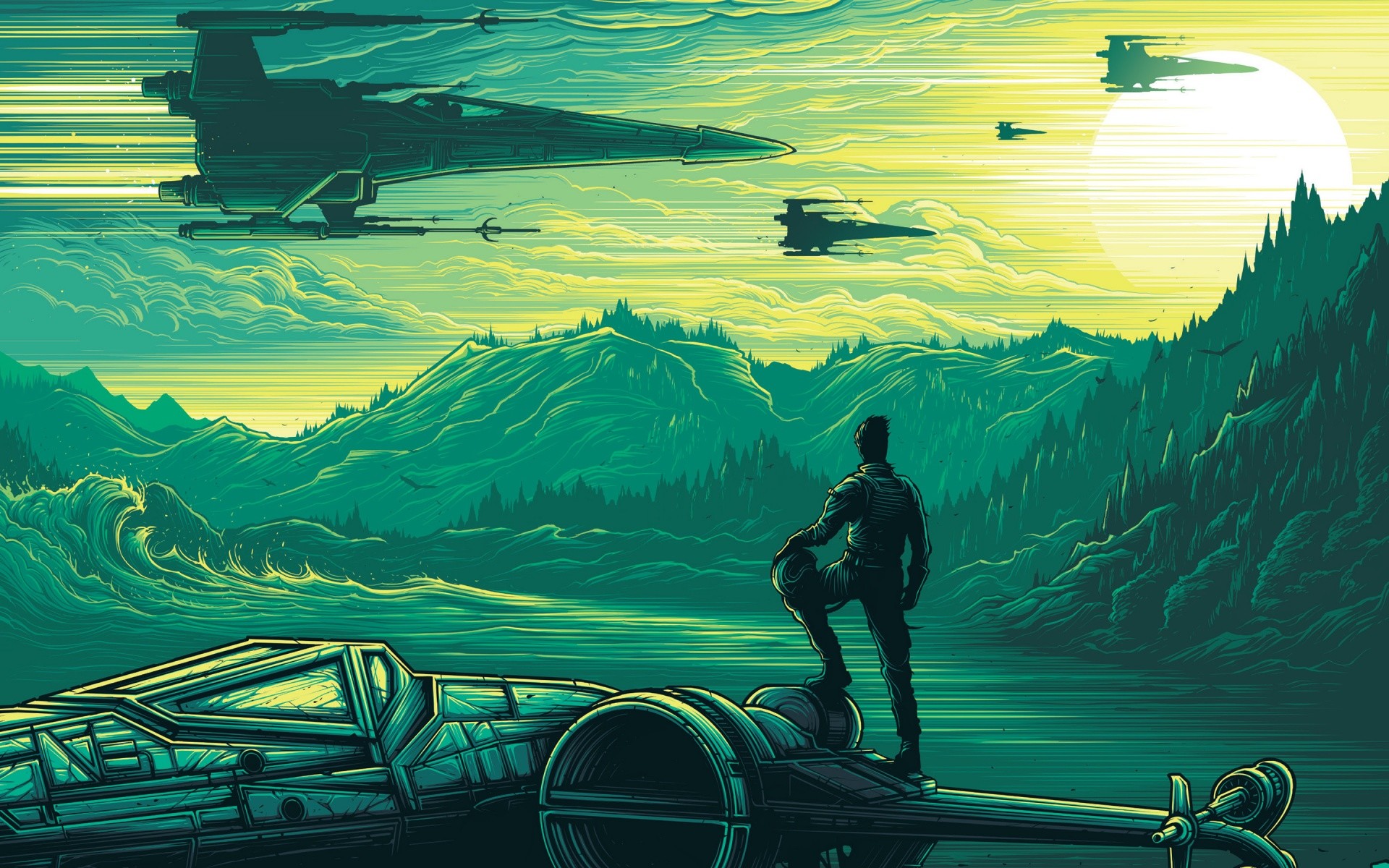 Star Wars Landscape Wallpaper