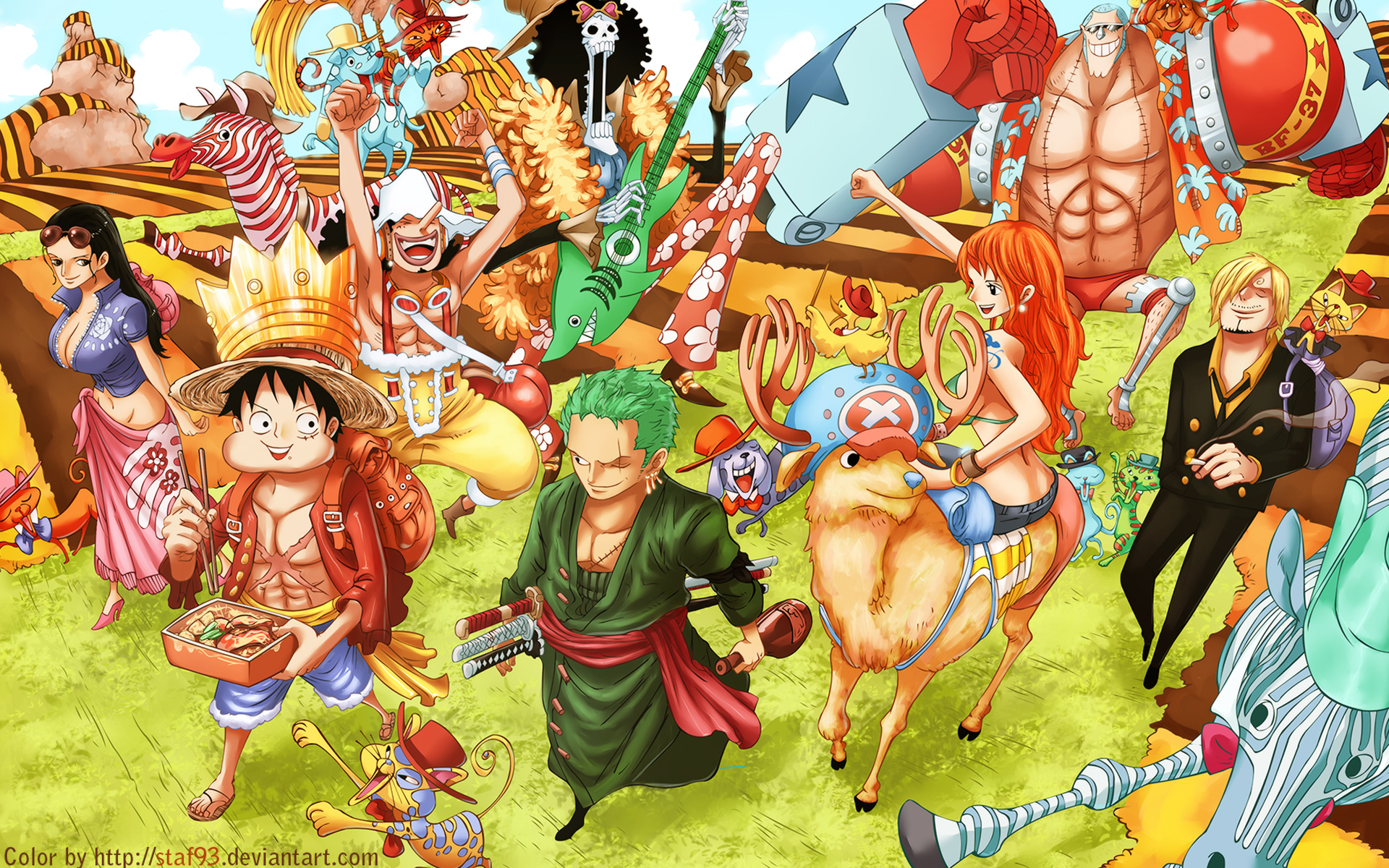 One Piece Anime HD Wallpaper Full Resolution And Patible