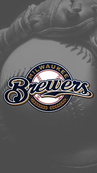Download Milwaukee Brewers Logo iPhone Baseball Wallpaper
