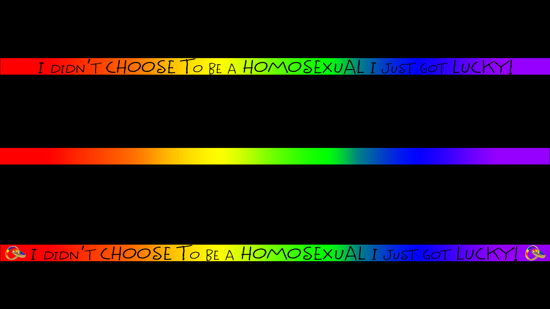 Gay Pride Rainbow By Oxygenhazard