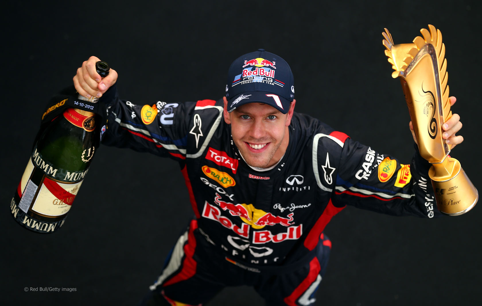 Sebastian Vettel Red Bull Korea F1 Fanatic