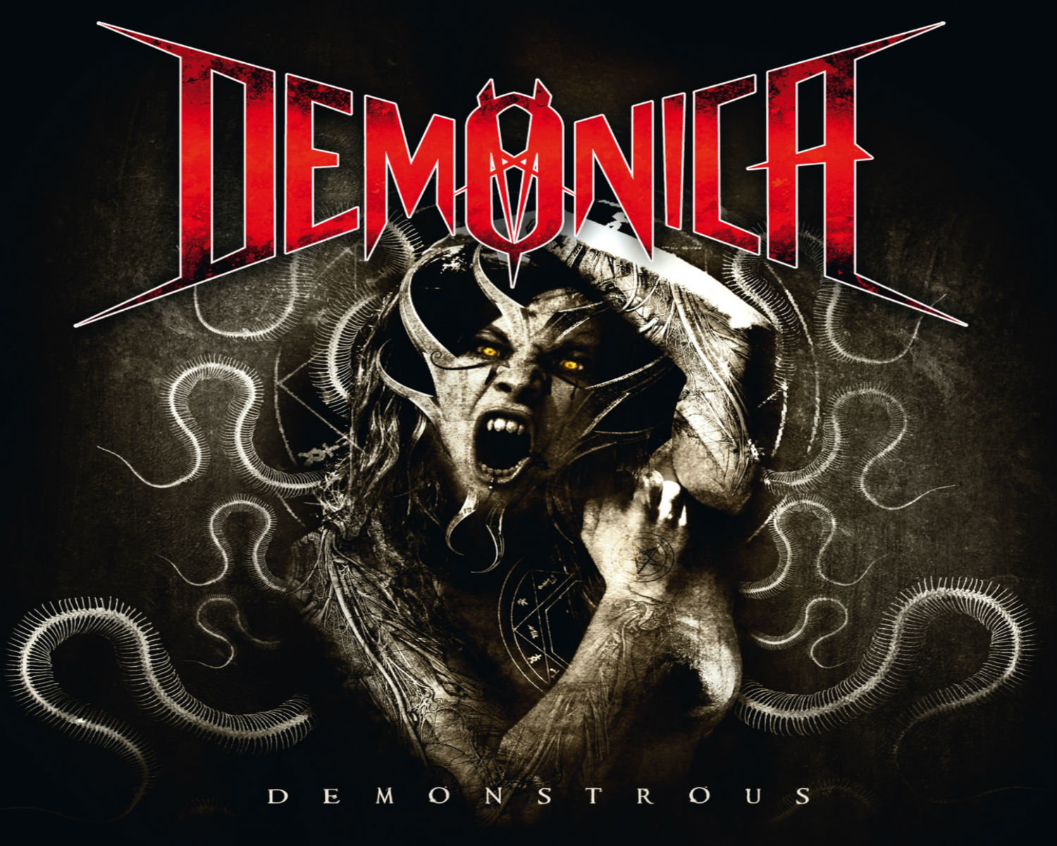 Demonica Thrash Metal Heavy Dark Evil Demon Demons Satan Wallpaper