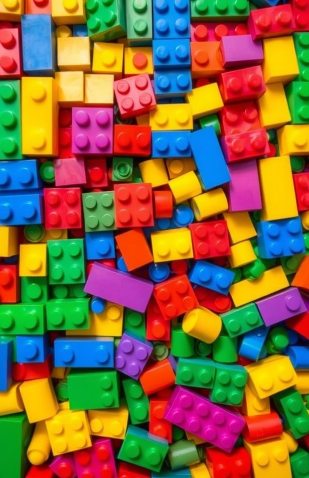 Lego Brick Wallpaper