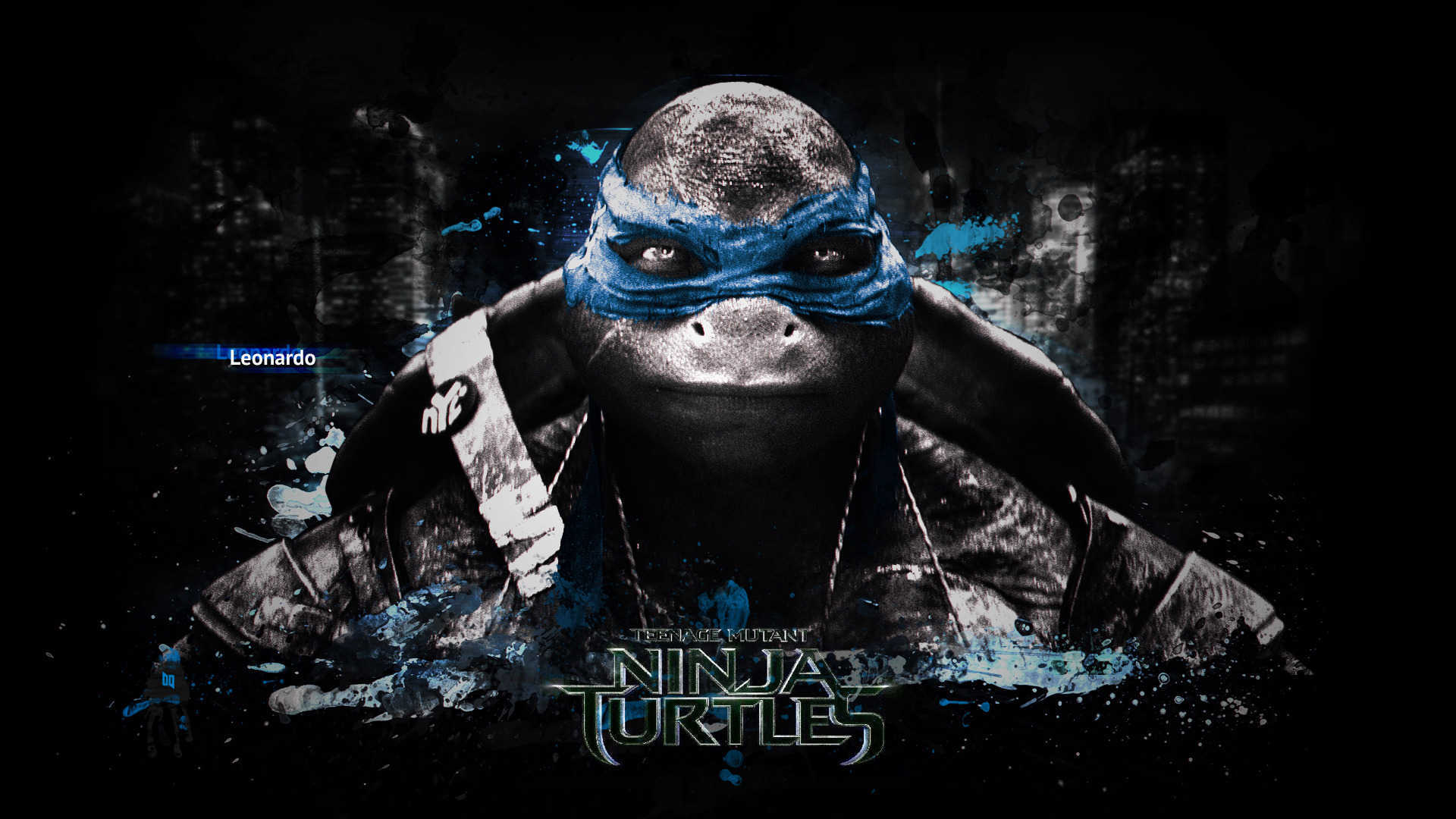 Wallpaper Leonardo Teenage Mutant Ninja Turtles Movie HD