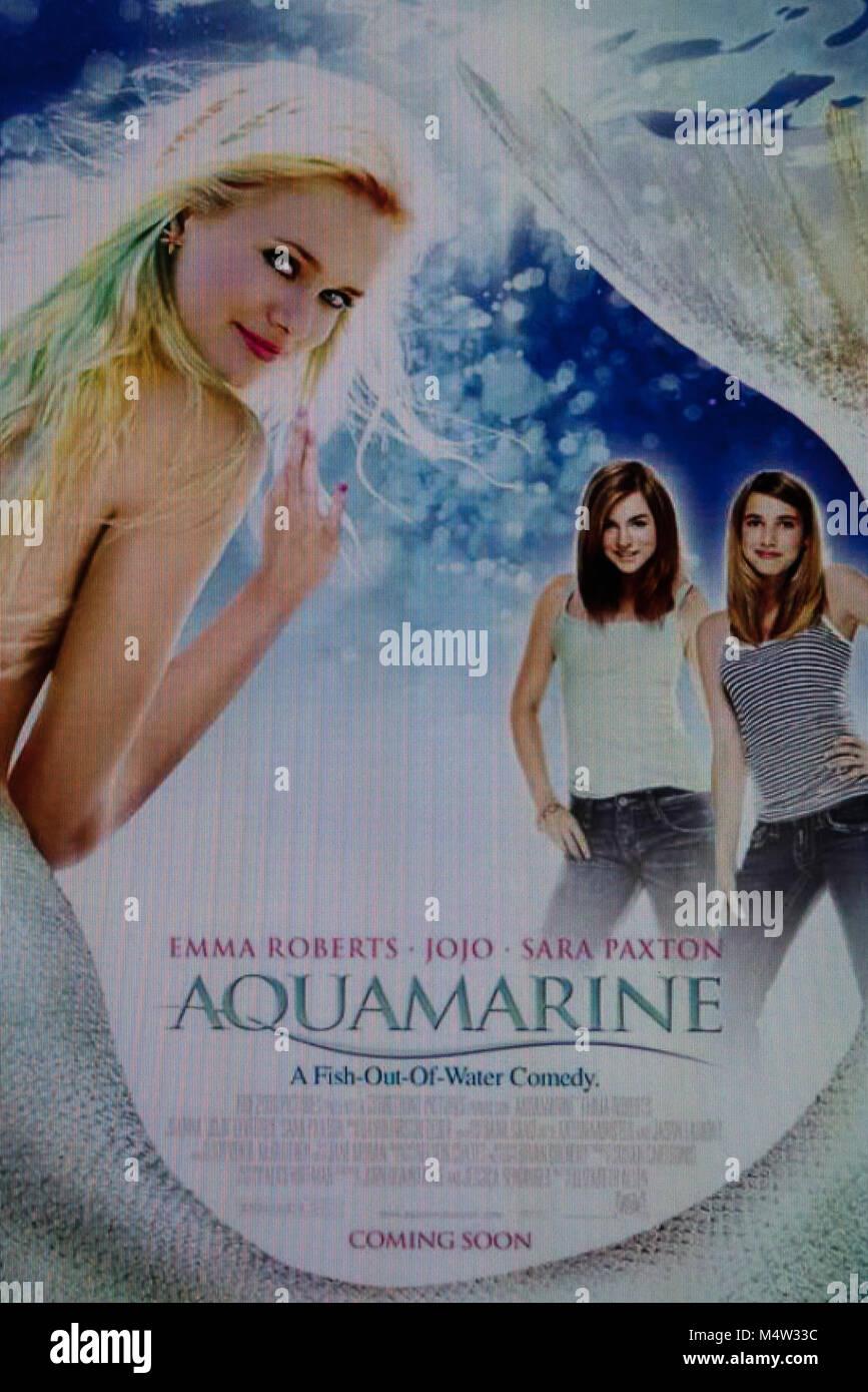 Aquamarine poster hi res stock photography and images   Alamy