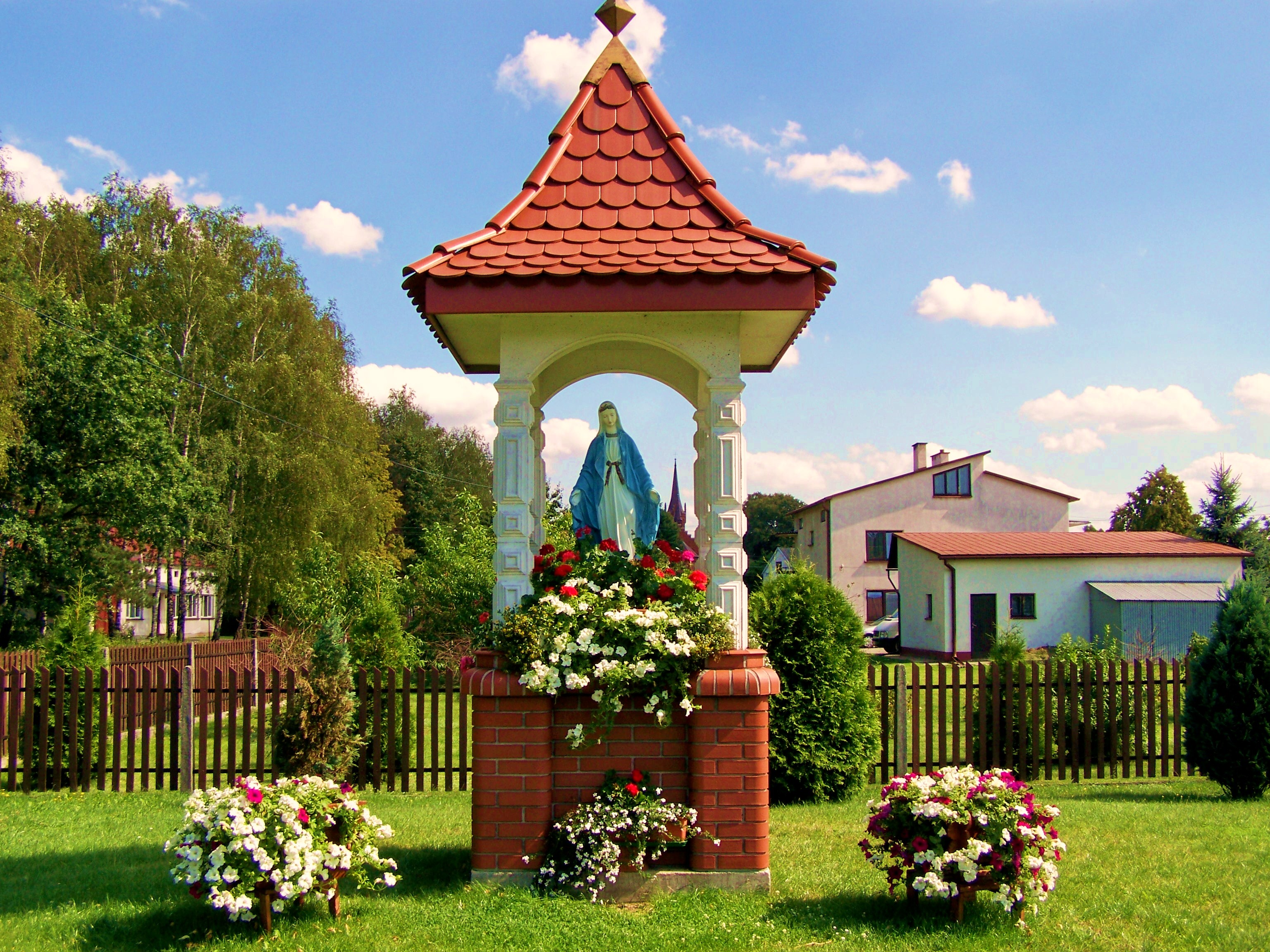 Mexican Virgin Mary Wallpaper Shrines To The