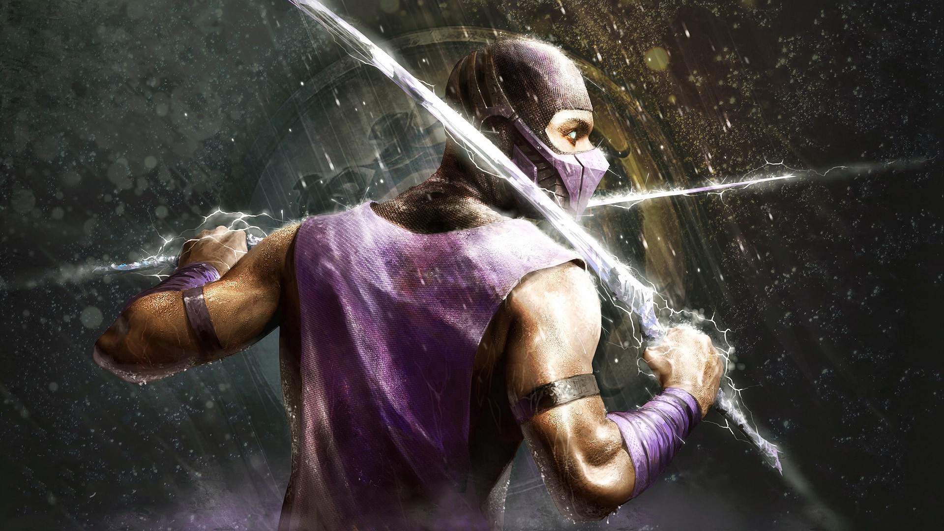 Rain In Mortal Kombat HD Wallpaper Full Size