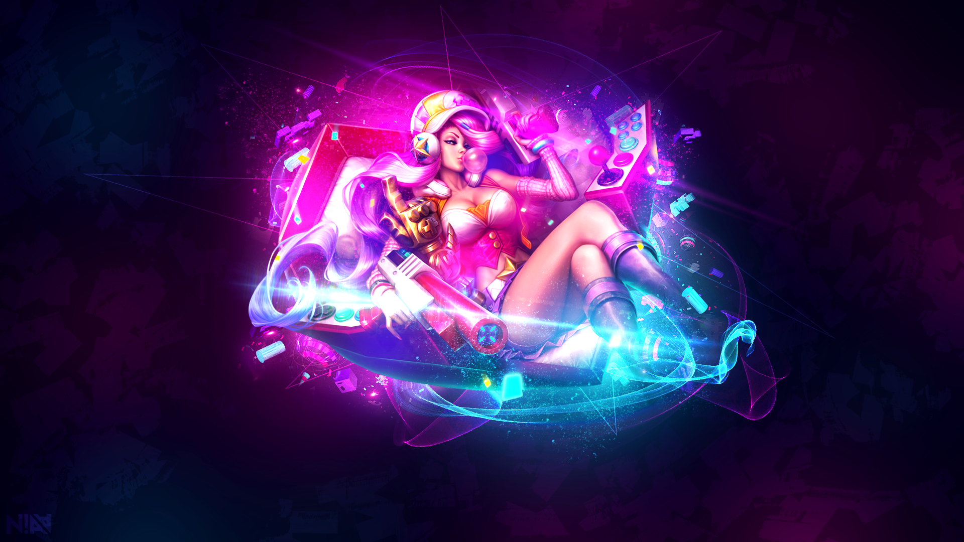 Arcade Miss Fortune Wallpaper By Keniaaaa Watch Fan Art