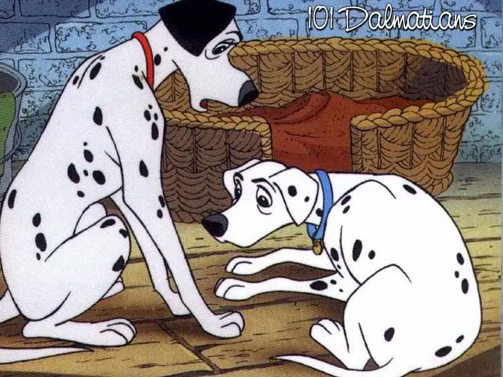Disney Animal 101 Dalmatians Cartoon Wallpaper