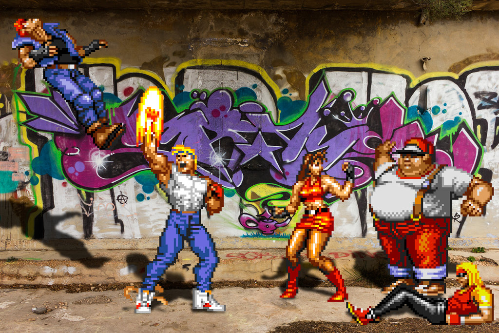 Real Bits Streets Of Rage Brawl By Victorsauron