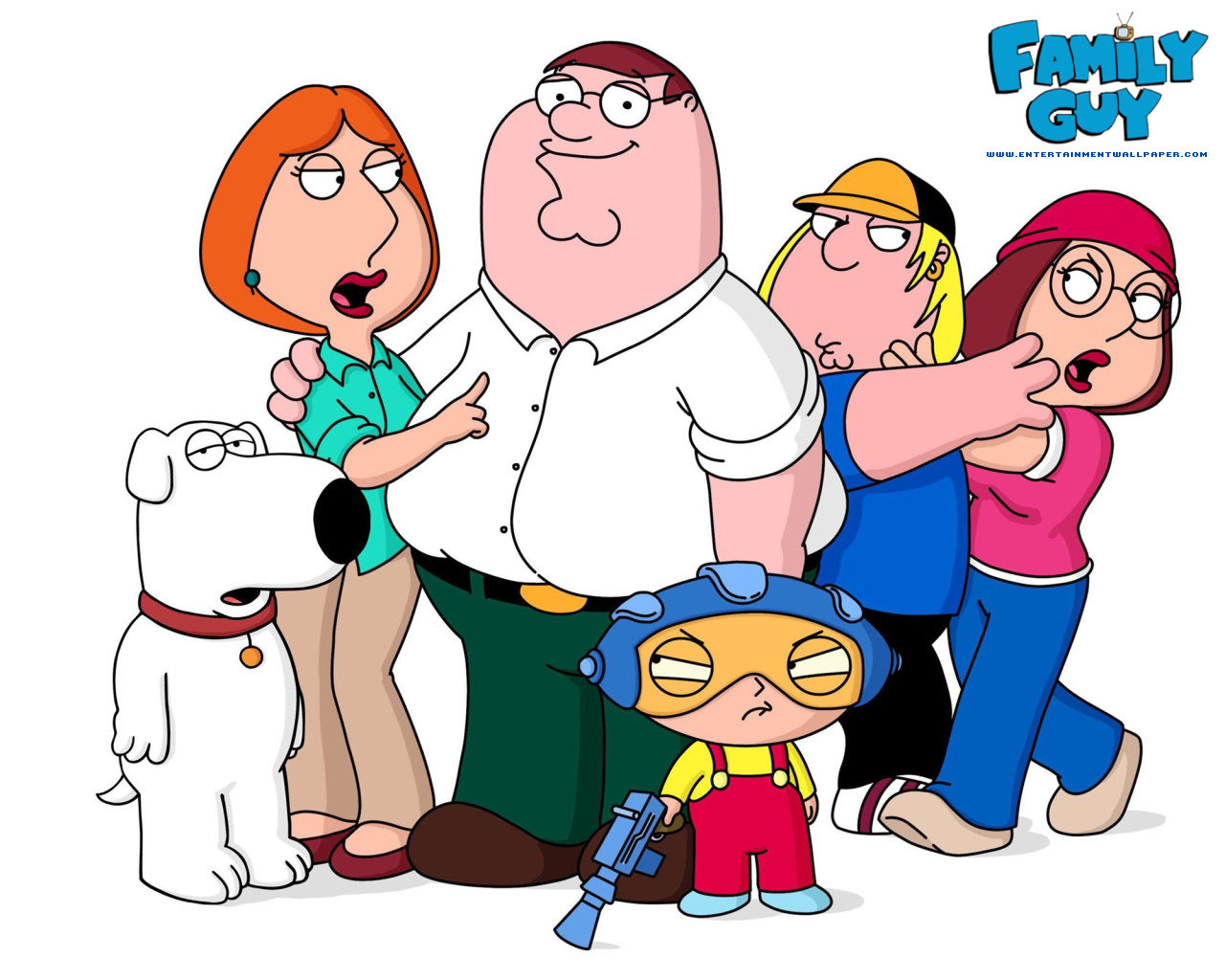 Dekstop Wallpaper Stewie Hates Mac Family Guy