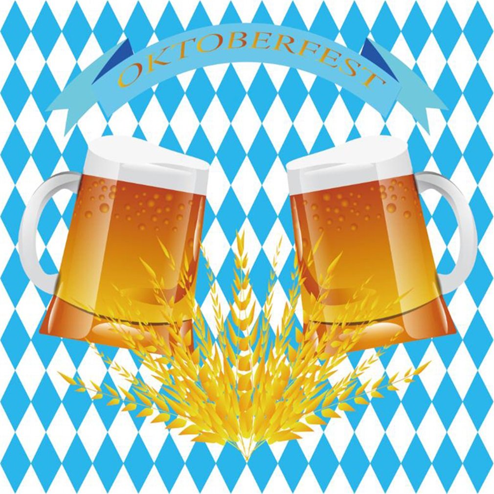 Amazon Leowefowa Photography Backdrop Oktoberfest Beer