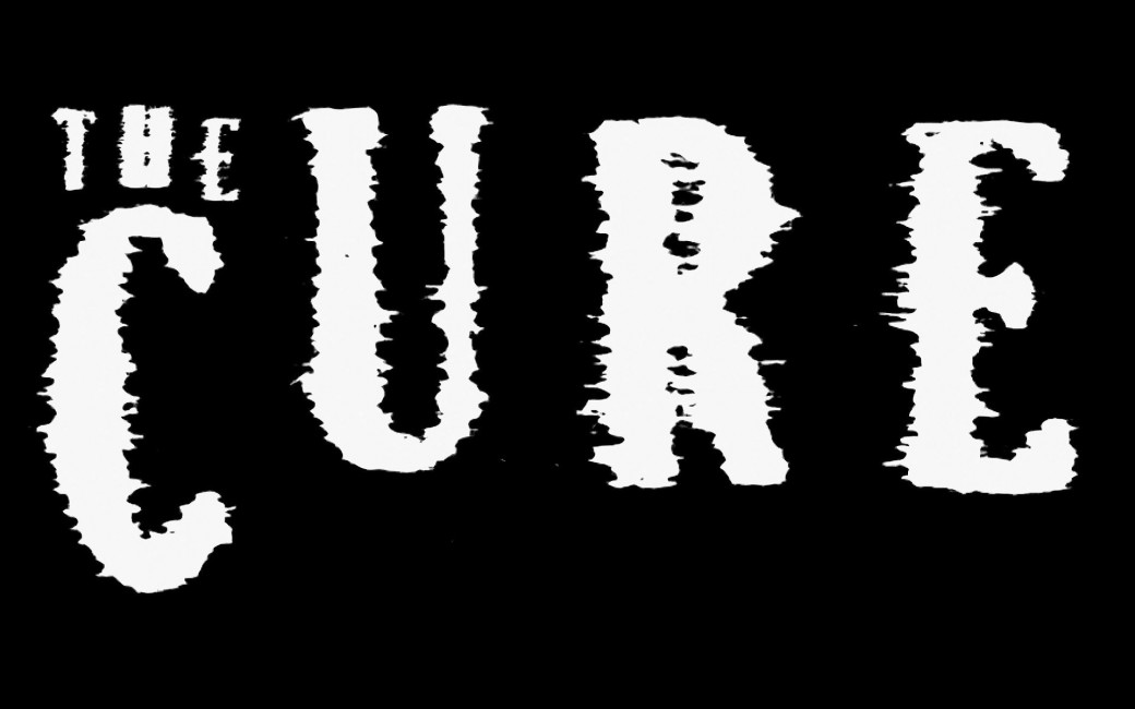 The Cure Name Font Letters Background Stock Photos Image