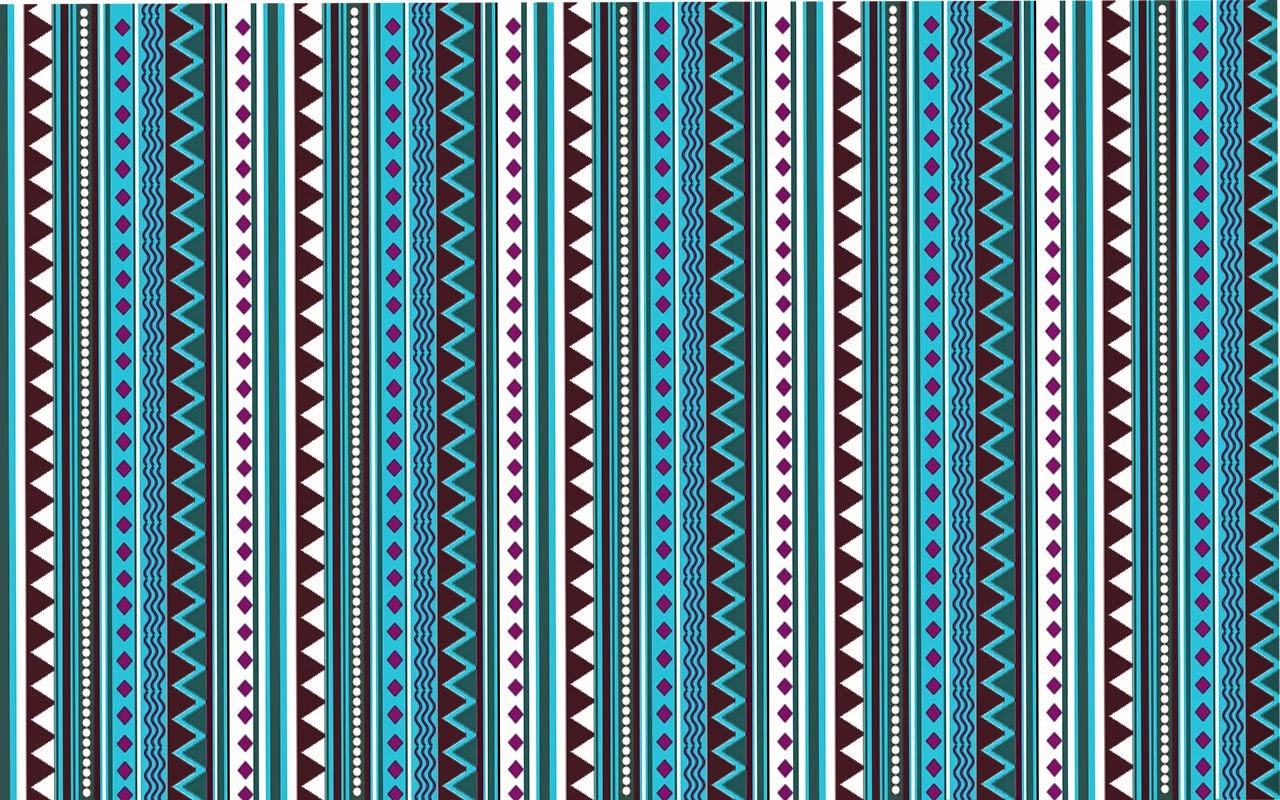 Lovedandsign Aztec Pattern Wallpaper