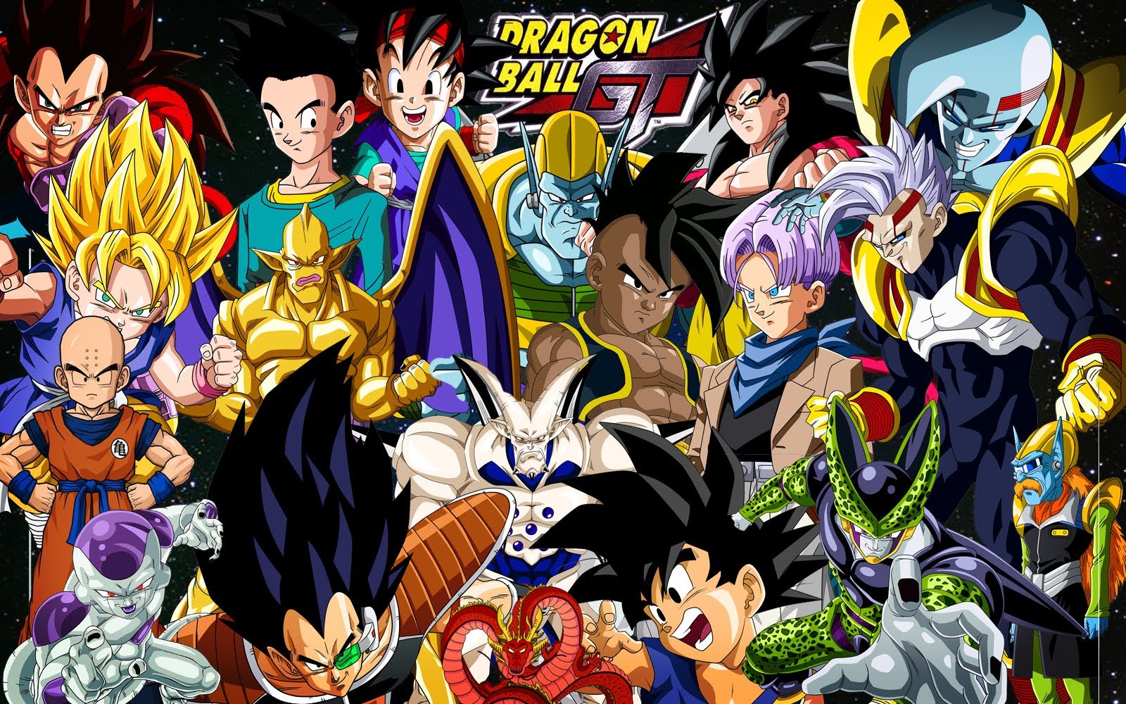 Dragonball GT wallpaper 1080p  Dragon ball wallpapers, Dragon