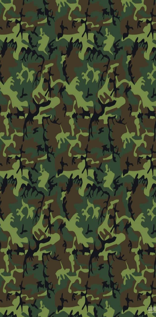 Green Camo Wallpaper