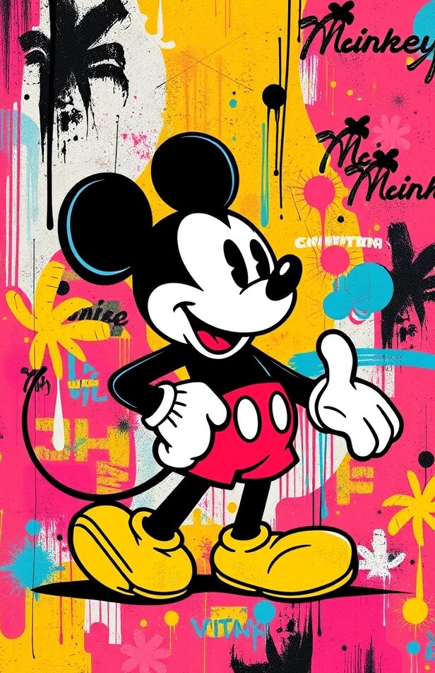 Mickey Mouse Dope Wallpaper