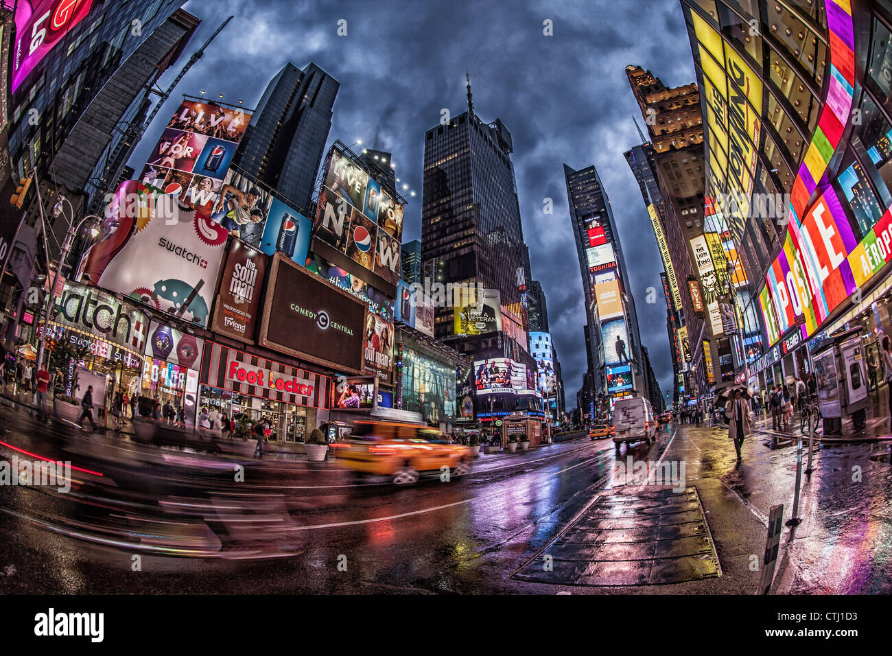 New York Rain Hi Res Stock Photography And Image