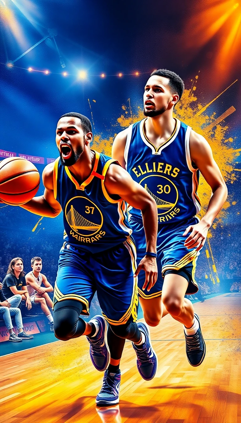 Kevin Durant And Stephen Curry Wallpaper