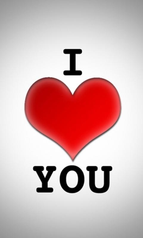 Free download Love You Logo Cell Phone Wallpapers 480x800 Cell Phone Hd  Wallpaper [480x800] for your Desktop, Mobile & Tablet | Explore 75+ Love  Logo Wallpapers | Love Background, Backgrounds Love, Love Backgrounds