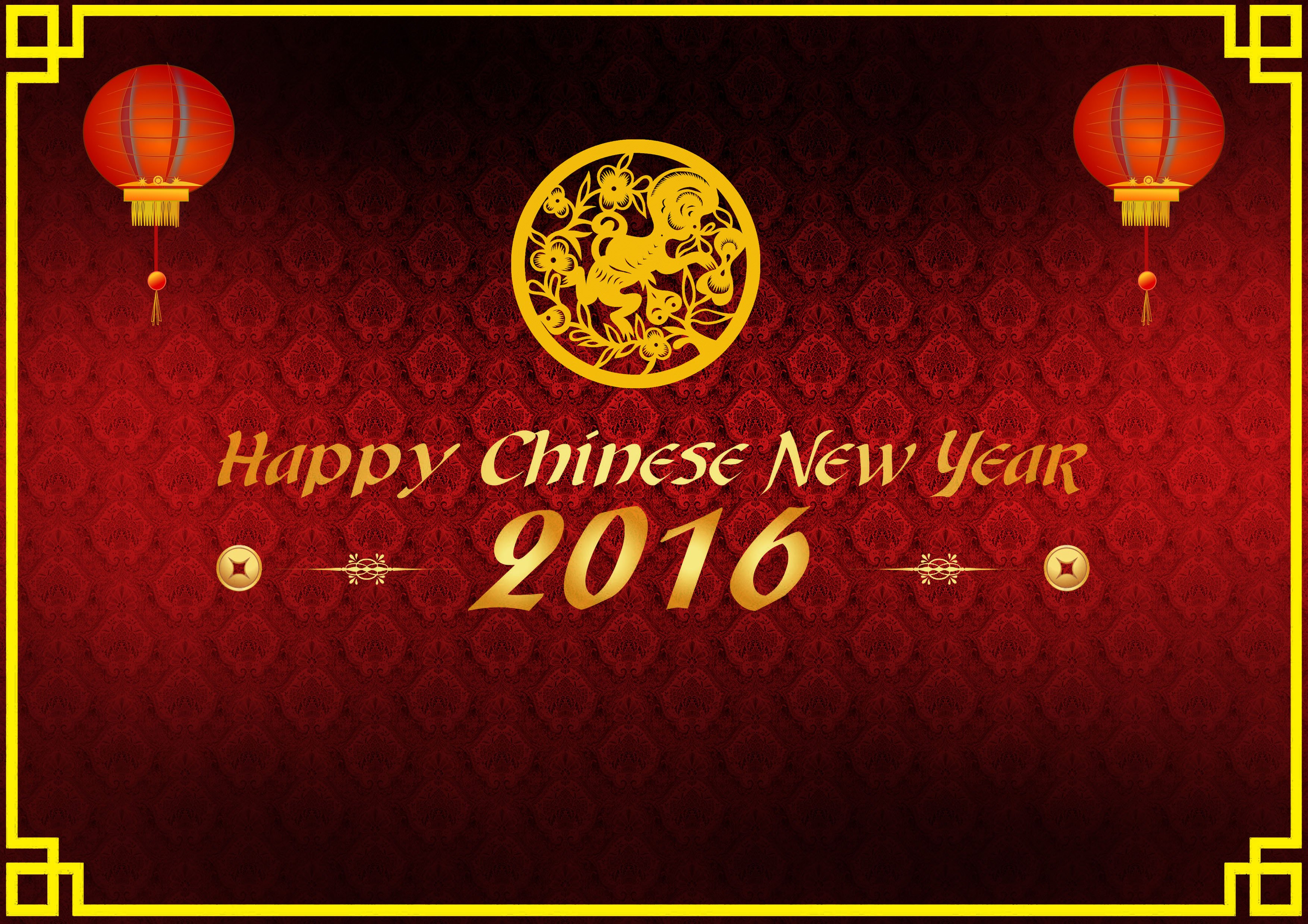 Chinese New Year 2016 Wallpaper Year of Monkey HD Wallpapers for