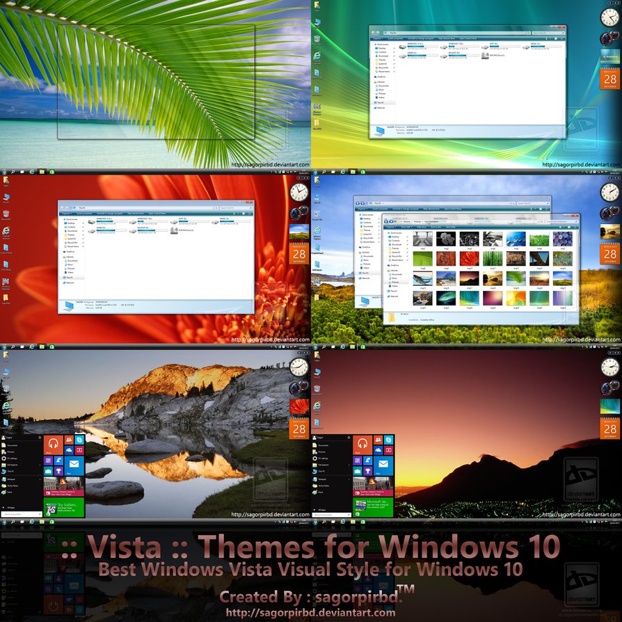 Vista Themes For Windows Rtm By Sagorpirbd