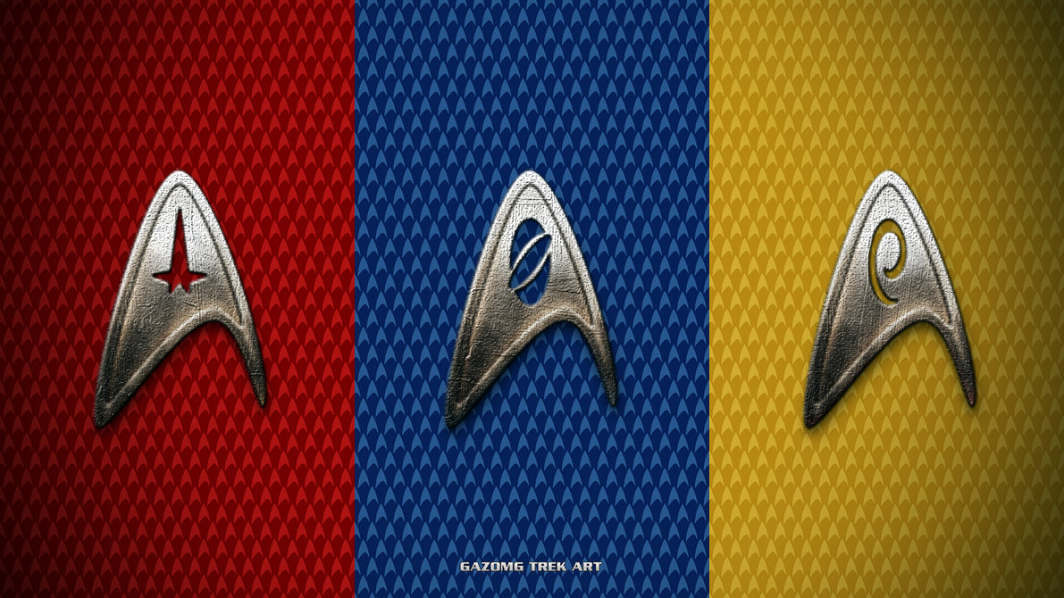 Star Trek Insignia Wallpaper By Gazomg