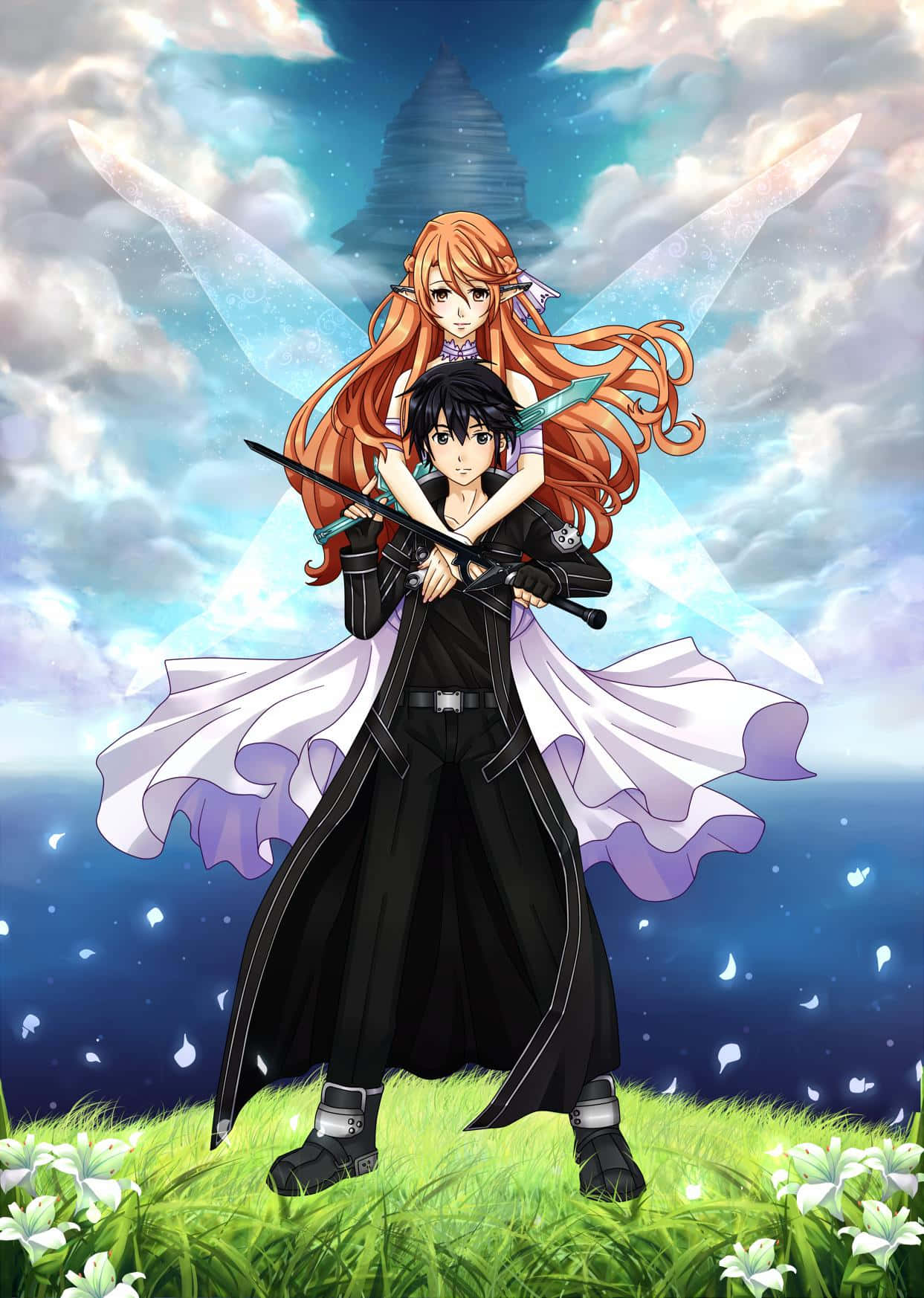 Custom Sword Art Online iPhone Wallpaper