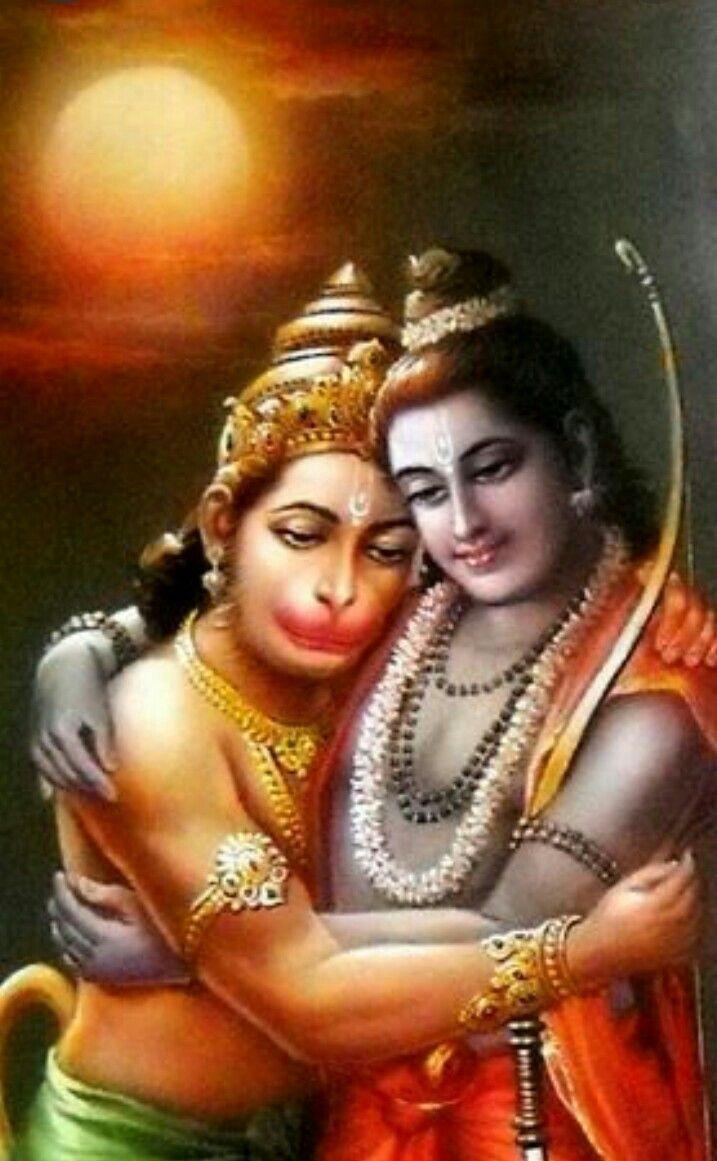 Kavya Karthik on Krishna Shri ram photo Hanuman murti